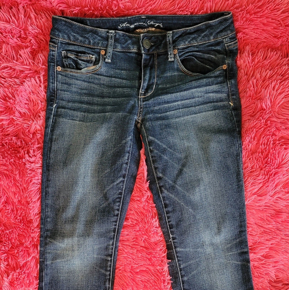 American Eagle Skinny Jeans Size 8 Short